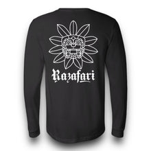 Cargar imagen en el visor de la galería, Quetzalcoatl Long Sleeve T-shirt - Black
