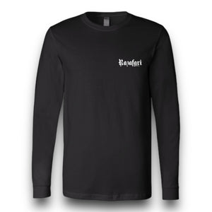 Quetzalcoatl Long Sleeve T-shirt - Black