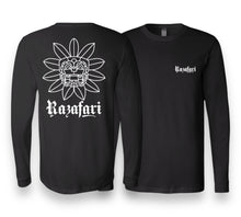 Cargar imagen en el visor de la galería, Quetzalcoatl Long Sleeve T-shirt - Black
