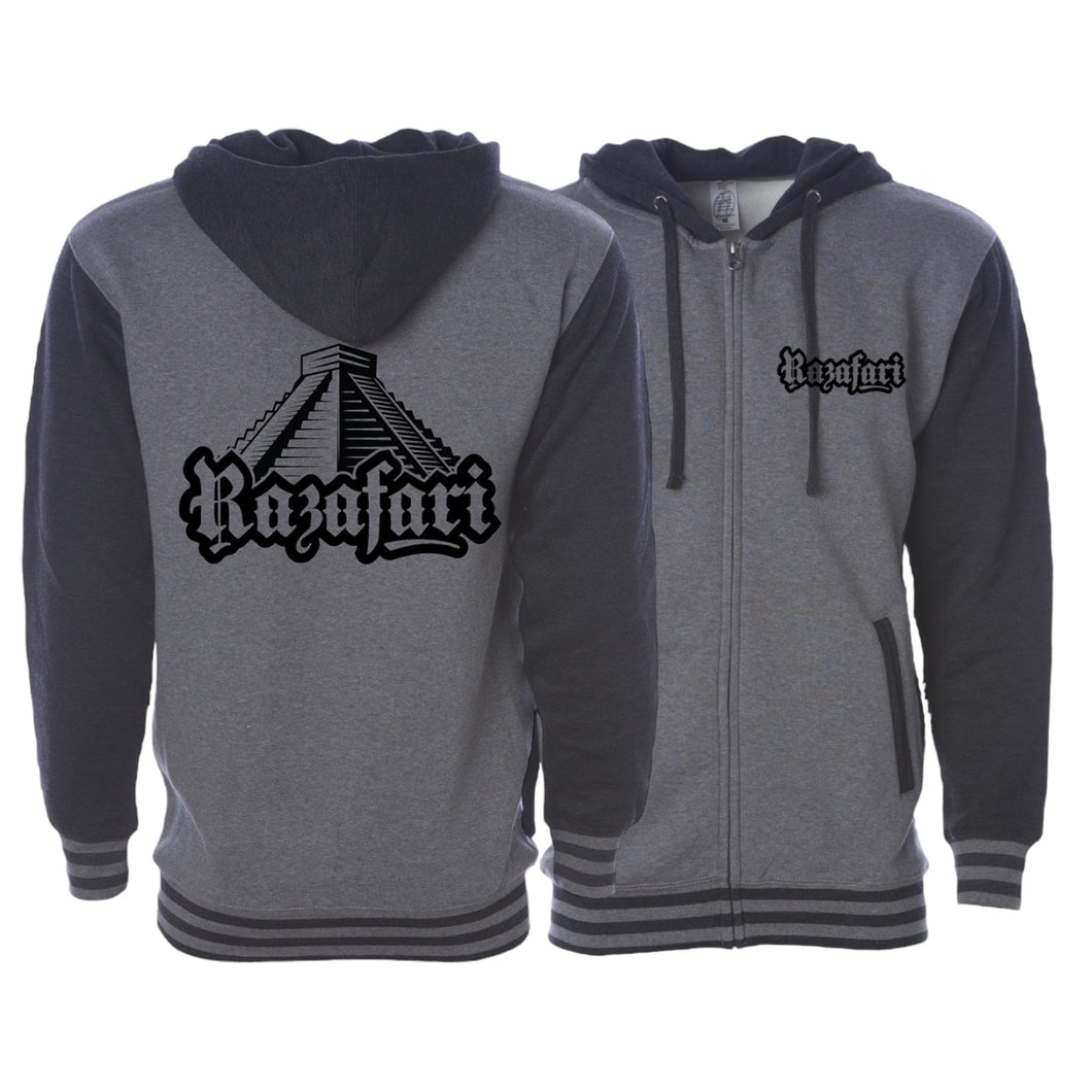 Sudadera con capucha y cremallera Razafari Varsity