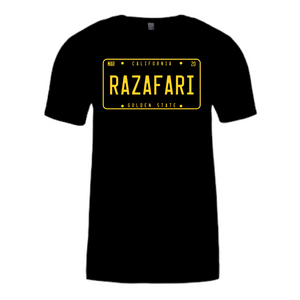 Camiseta "Estado Dorado" - Negro